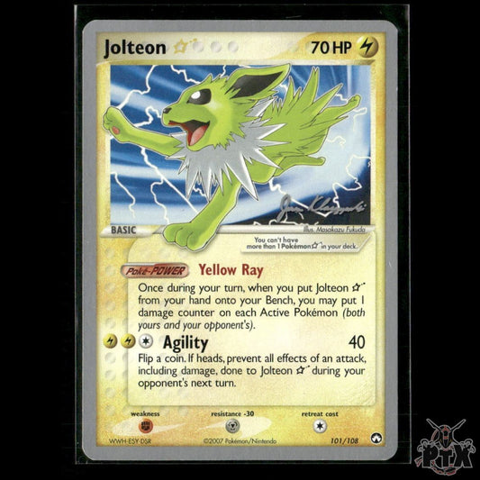 Jolteon Star 101/108 Jason Klaczynski World Championship NM Pokemon 2008