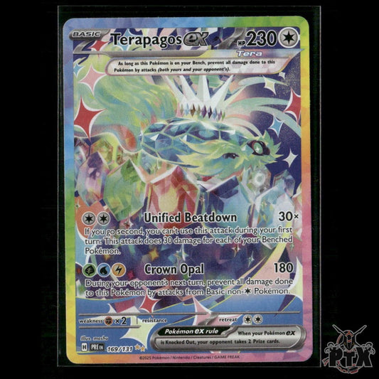 Terapagos ex 169/131 SV: Prismatic Evolutions NM Pokemon