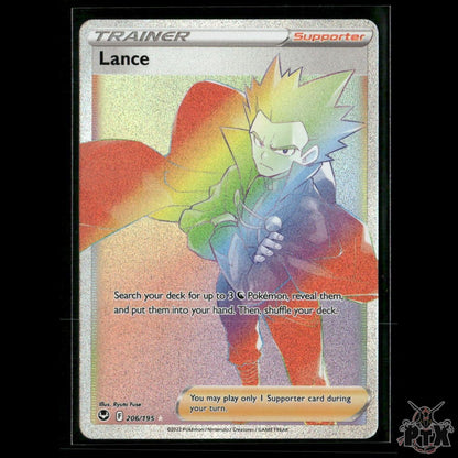 Lance (Secret) 206/195 SWSH12: Silver Tempest NM Pokemon