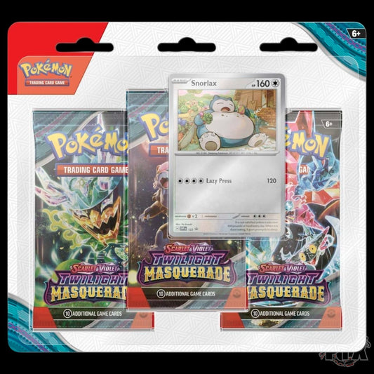 Twilight Masquerade 3-Pack Blister (Random Promo) Pokemon 2024