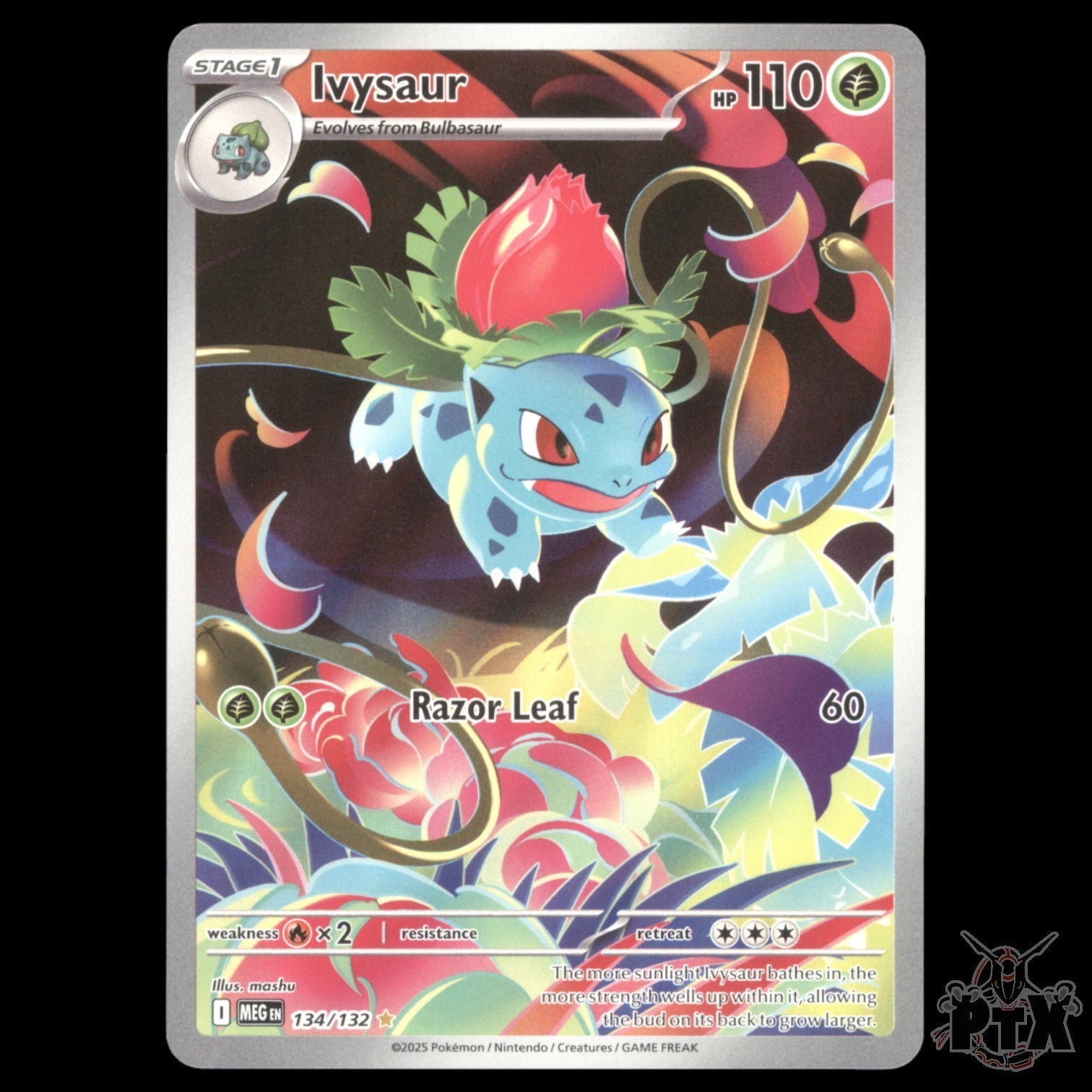Ivysaur #134/132 Mega Evolution NM/Near Mint Pokemon 2025