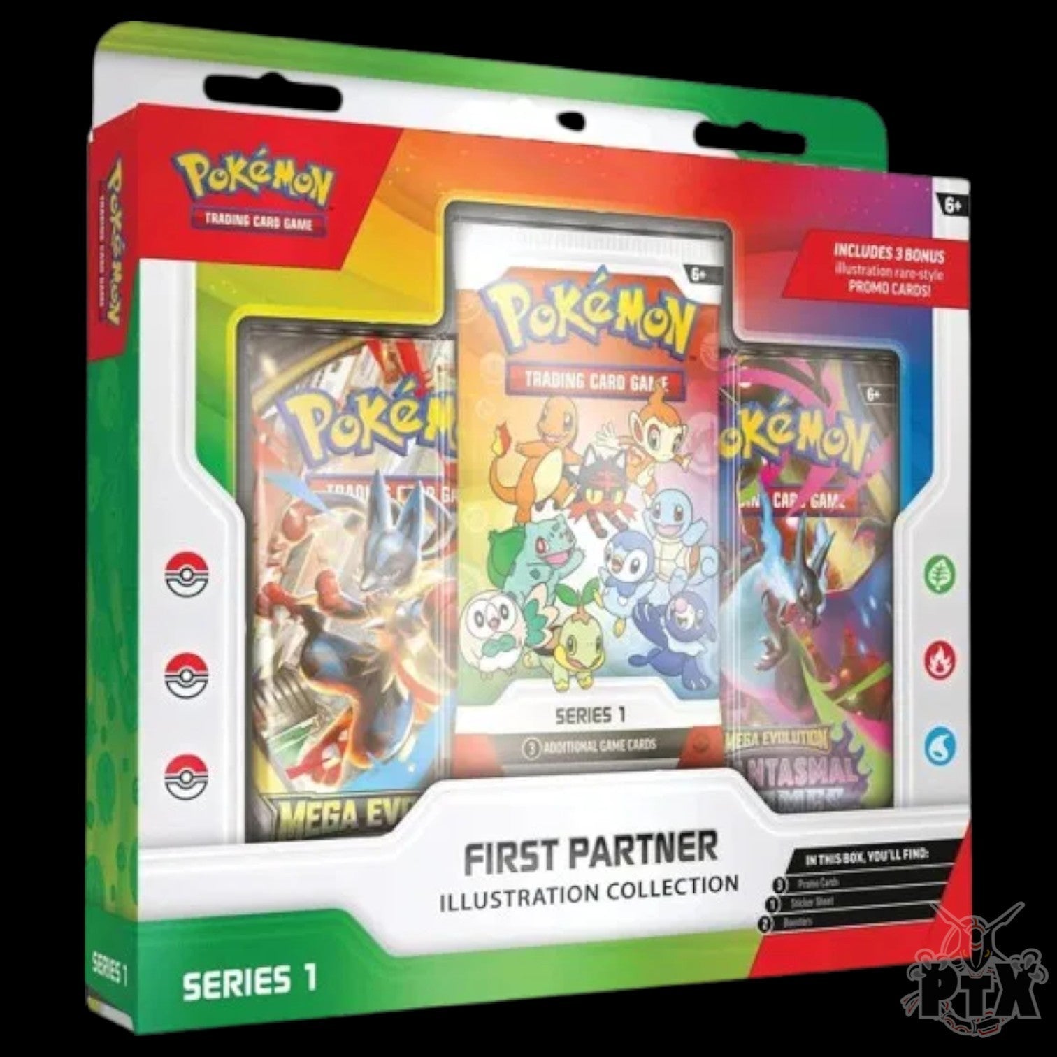 First Partner Illustration Collection Series 1 Pokemon