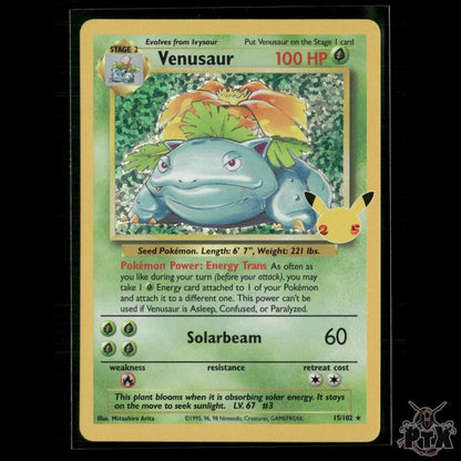 Venusaur 15/102 Celebrations: Classic Collection NM Pokemon
