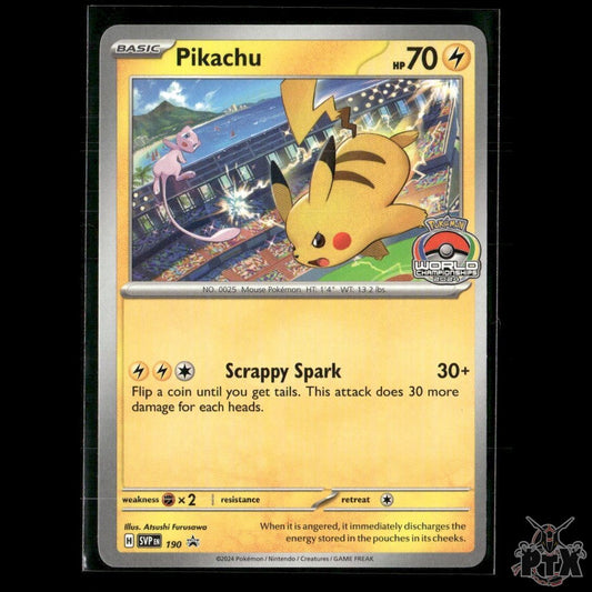 Pikachu 190 SV: Scarlet & Violet Promo Cards NM Pokemon