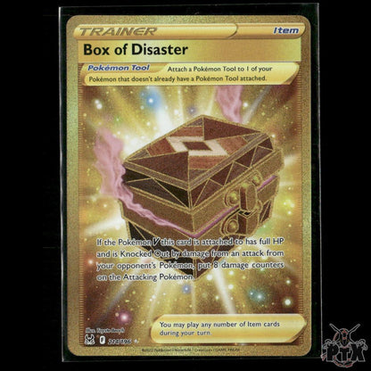 Box of Disaster (Secret) 214/196 SWSH11: Lost Origin NM Pokemon