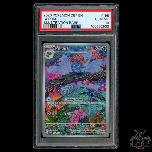 Gloom #198/197 PSA 10 Obsidian Flames Pokemon 2023