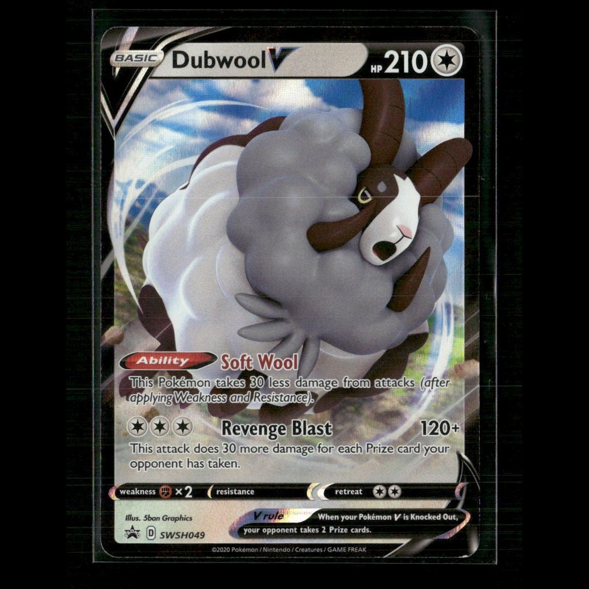 Dubwool V SWSH049 SWSH: Sword & Shield Promo Cards NM Pokemon