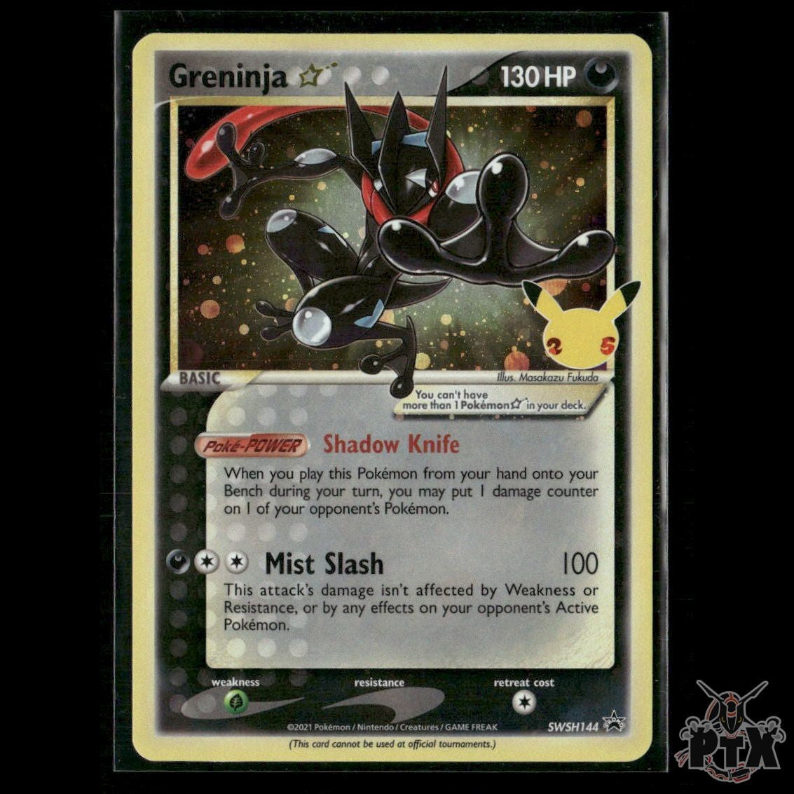 Greninja Star SWSH144 SWSH: Sword & Shield Promo Cards NM Pokemon