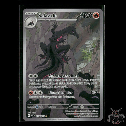 Salazzle 224/217 ME: Ascended Heroes NM Pokemon