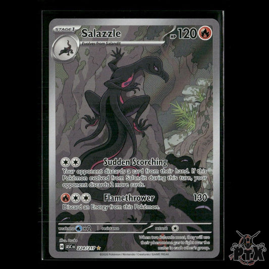 Salazzle 224/217 ME: Ascended Heroes NM Pokemon