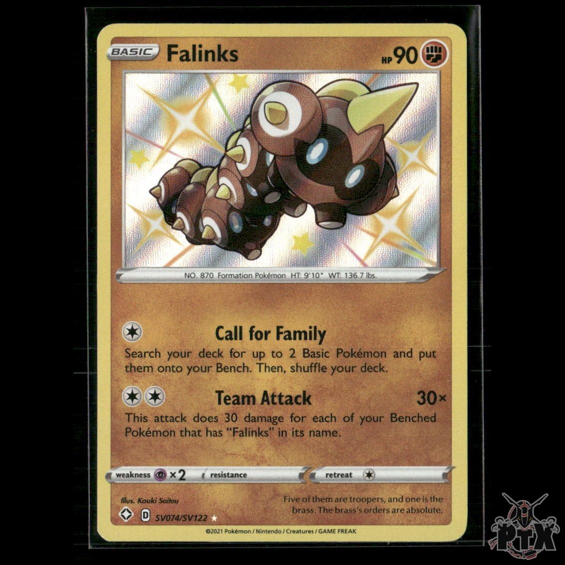 Falinks SV074/SV122 Shining Fates: Shiny Vault NM Pokemon