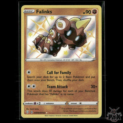 Falinks SV074/SV122 Shining Fates: Shiny Vault NM Pokemon