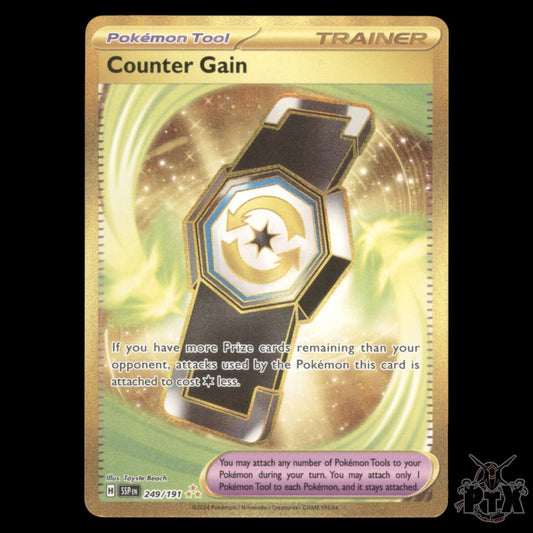 Counter Gain #249/191 Surging Sparks NM/Near Mint Pokemon 2024