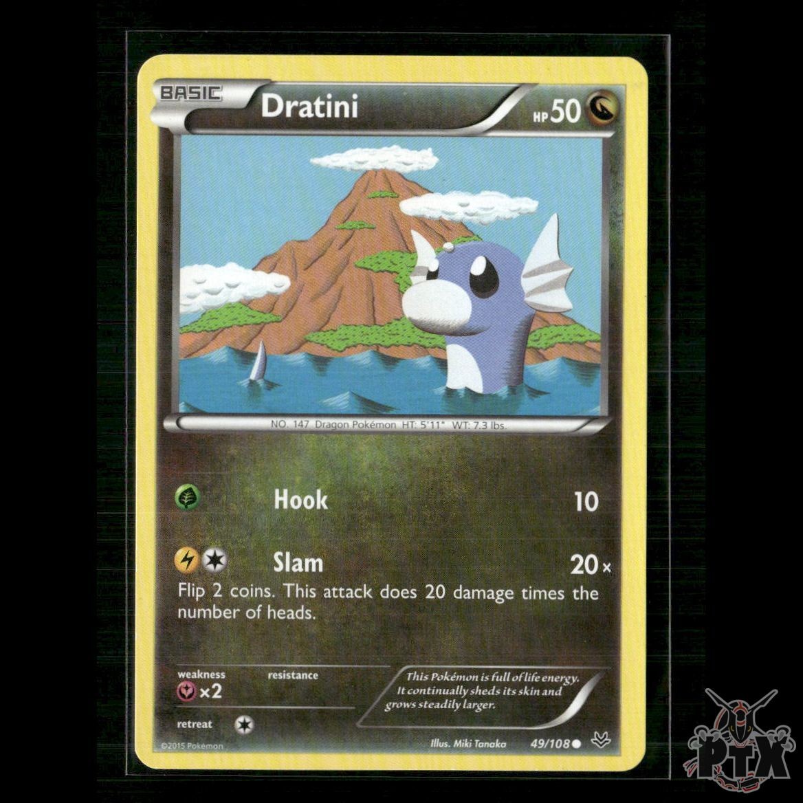 Dratini 49/108 XY - Roaring Skies NM Pokemon