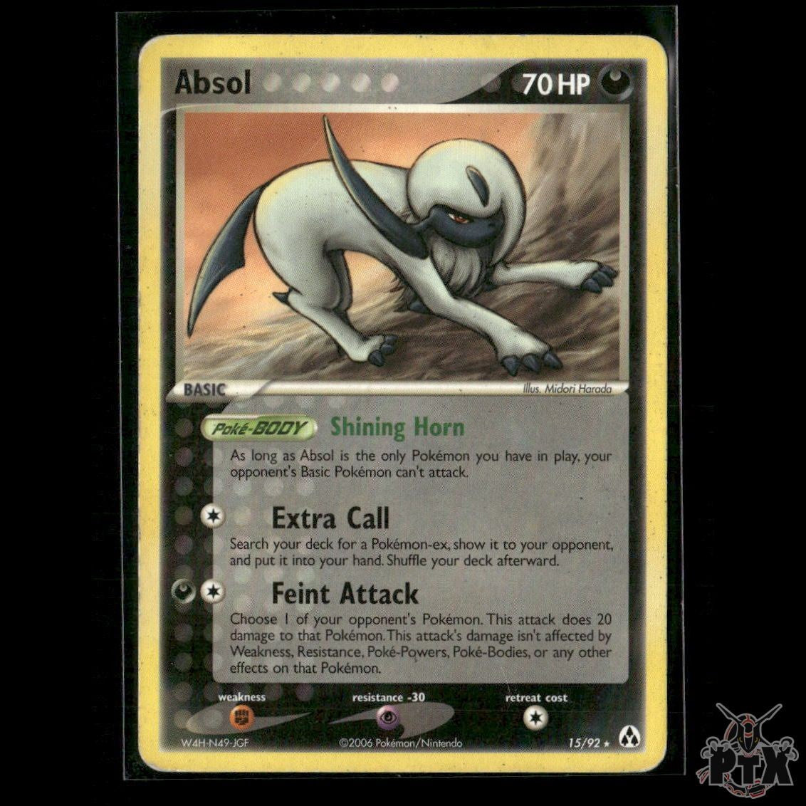 Absol 15/92 Legend Maker HP Pokemon