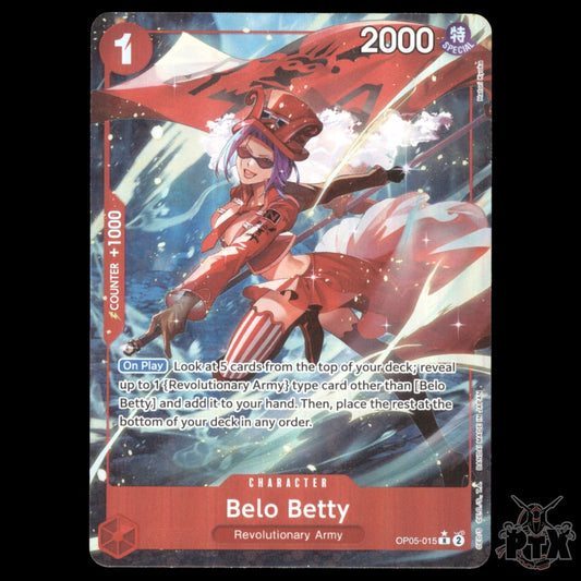 Belo Betty OP05-015 PRB-01 NM/Near Mint One Piece