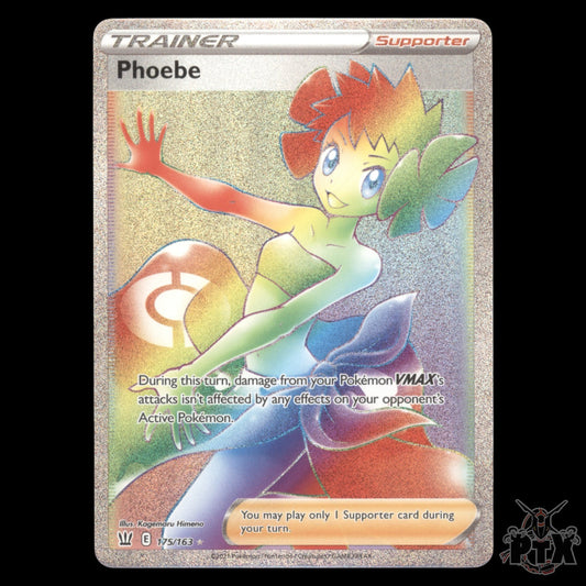 Phoebe #175/163 Battle Styles NM/Near Mint Pokemon 2021