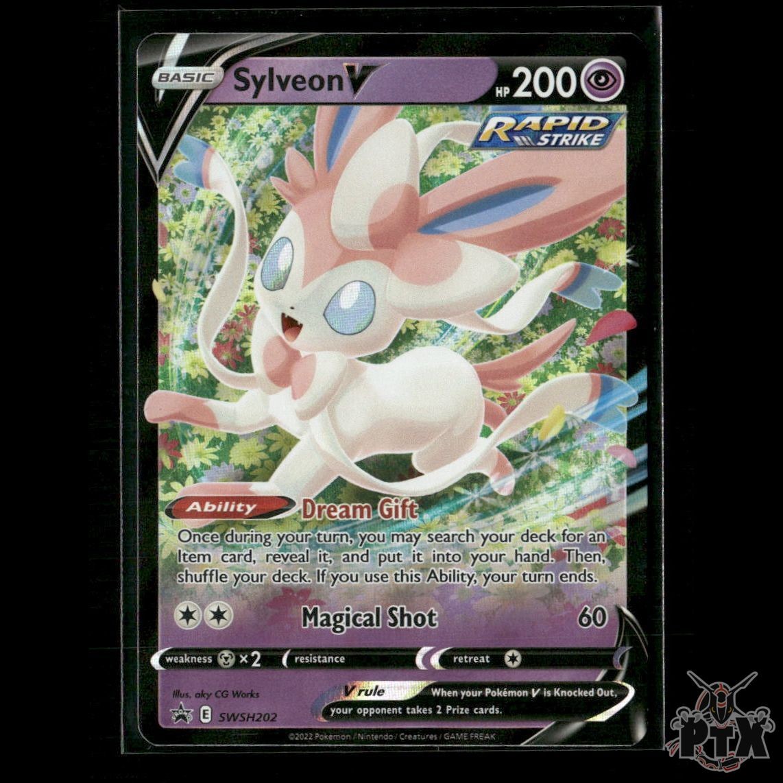 Sylveon V SWSH202 SWSH: Sword & Shield Promo Cards NM Pokemon