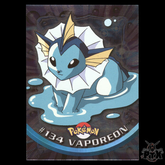 Topps Vaporeon #134 Foil Series 3 Pokemon 2000