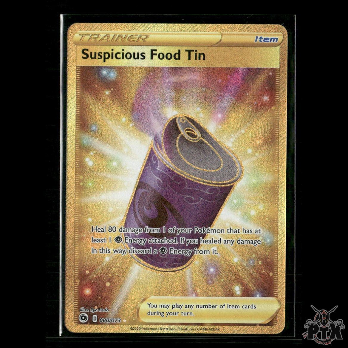 Suspicious Food Tin (Secret) 80/73 Champion's Path NM Pokemon 2020