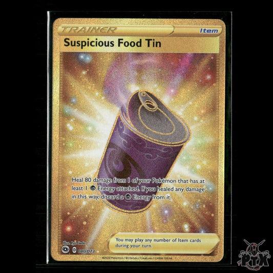 Suspicious Food Tin (Secret) 80/73 Champion's Path NM Pokemon 2020