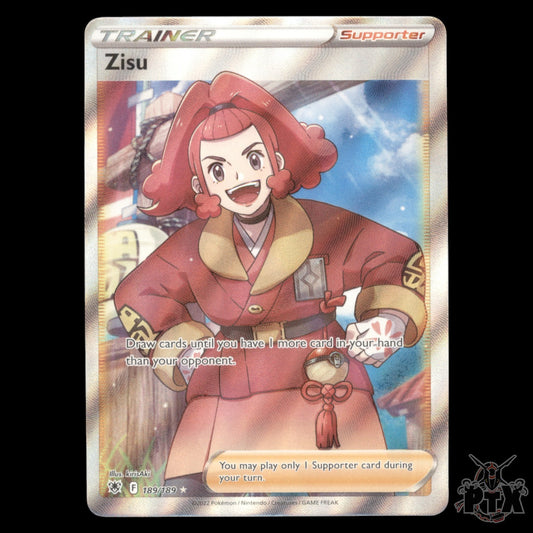 Zisu #189/189 Astral Radiance NM/Near Mint Pokemon 2022