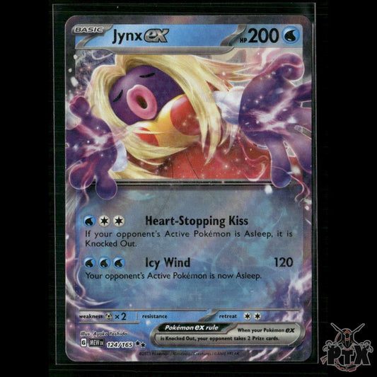 Jynx ex 124/165 SV: Scarlet & Violet 151 NM Pokemon