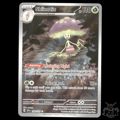 Shiinotic #194/191 Surging Sparks NM/Near Mint Pokemon 2024