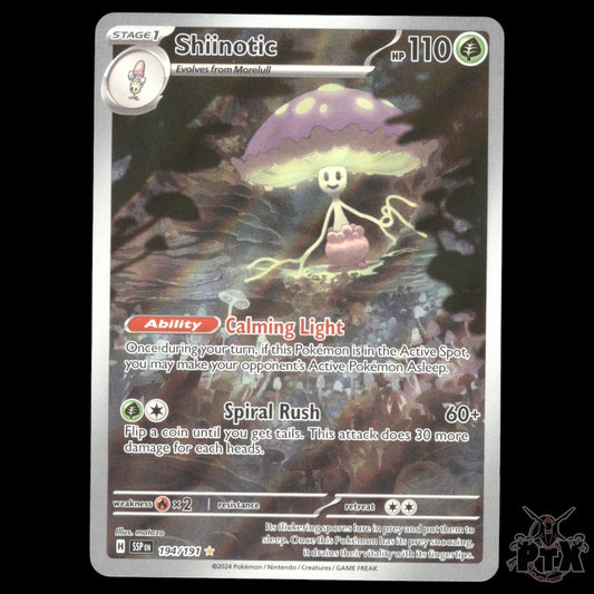 Shiinotic #194/191 Surging Sparks NM/Near Mint Pokemon 2024