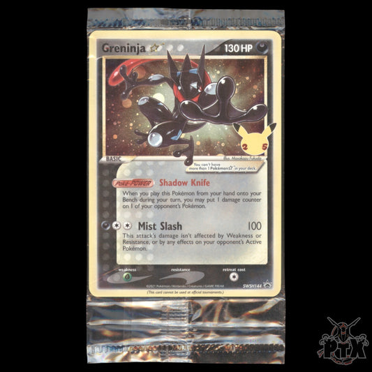 Greninja #SWSH144 Celebration Promo Sealed NM/Near Mint Pokemon 2021