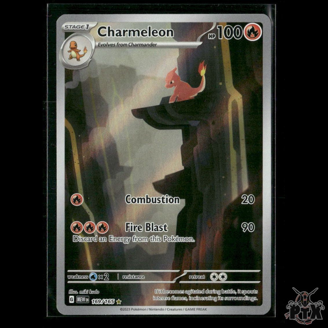Charmeleon 169/165 SV: Scarlet & Violet 151 NM Pokemon