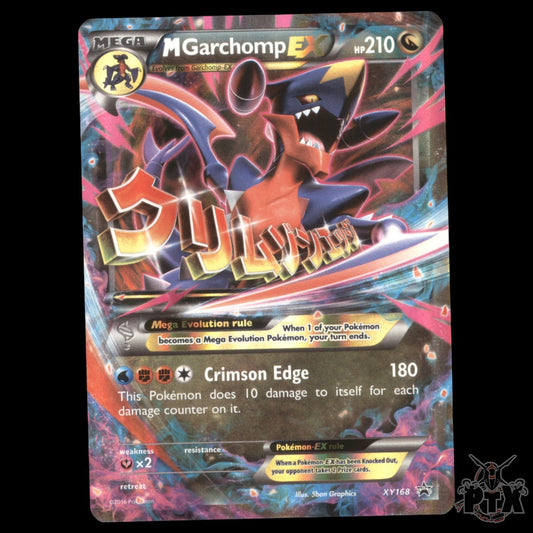 M Garchomp EX #XY168 XY Promo LP/Lightly Played Pokemon 2016