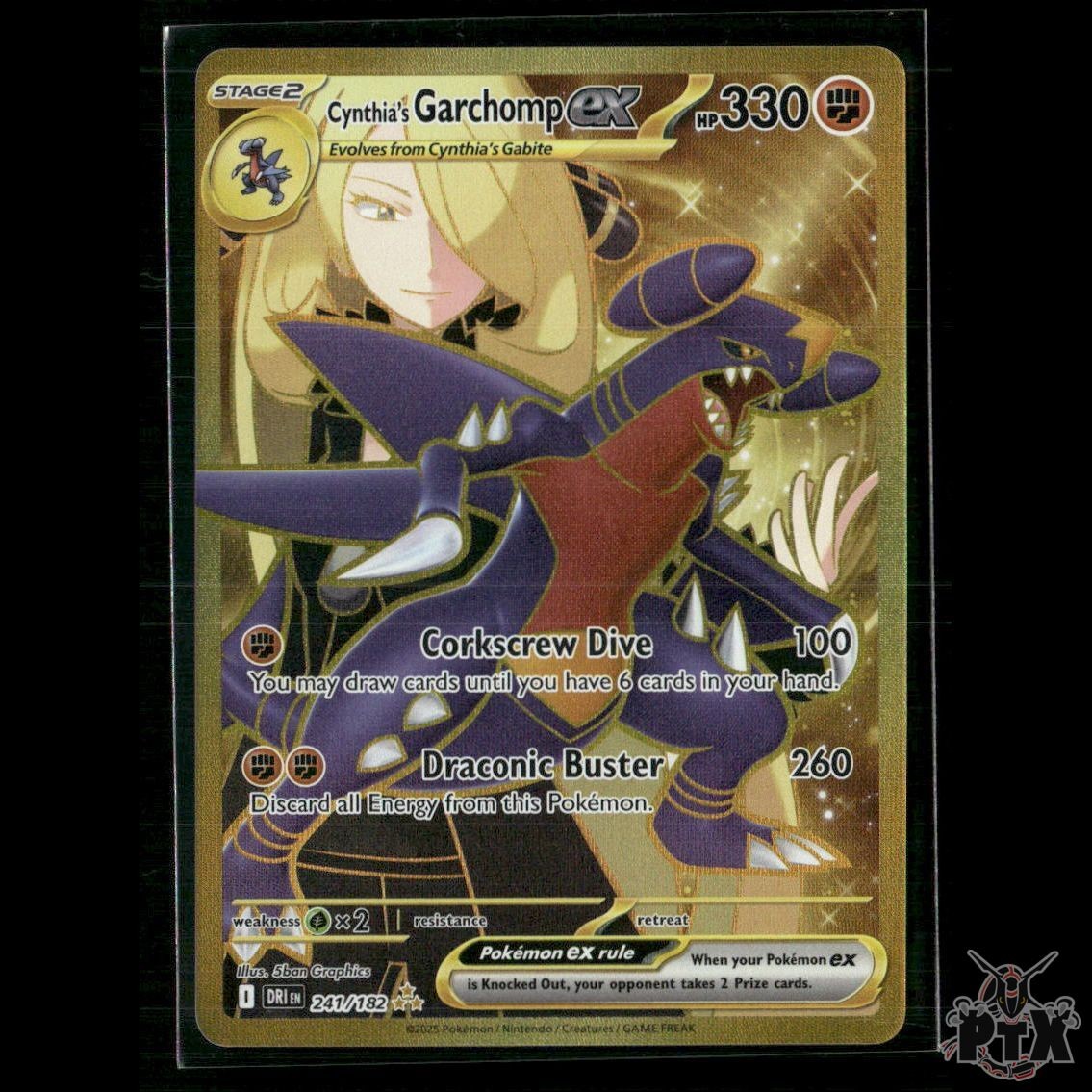 Cynthia's Garchomp ex 204 SV: Scarlet & Violet Promo Cards NM Pokemon