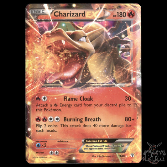 Charizard EX #11/83 Generations NM/Near Mint Pokemon 2016