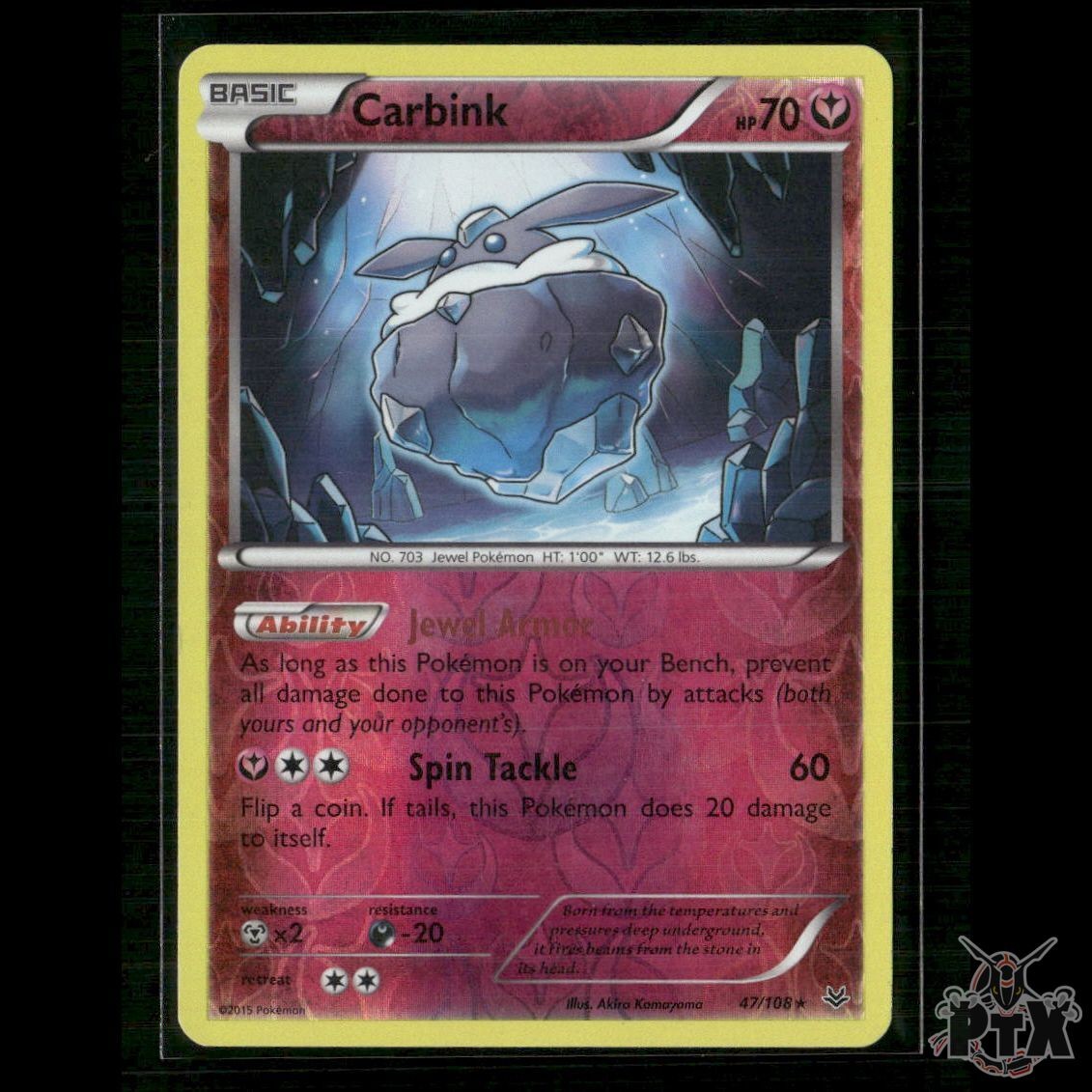 Carbink 47/108 XY - Roaring Skies LP Pokemon