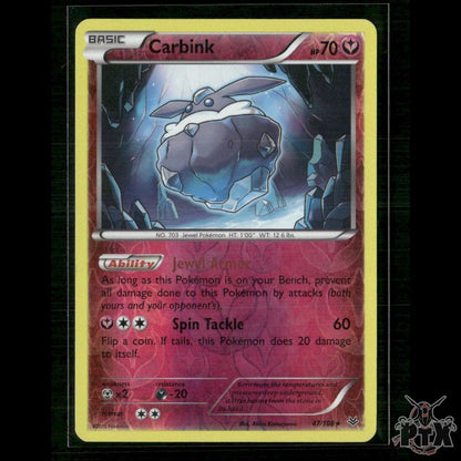 Carbink 47/108 XY - Roaring Skies LP Pokemon
