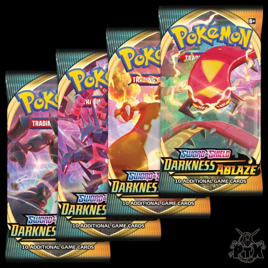 Darkness Ablaze Booster Pack Art Set X4 Pack Pokemon 2020