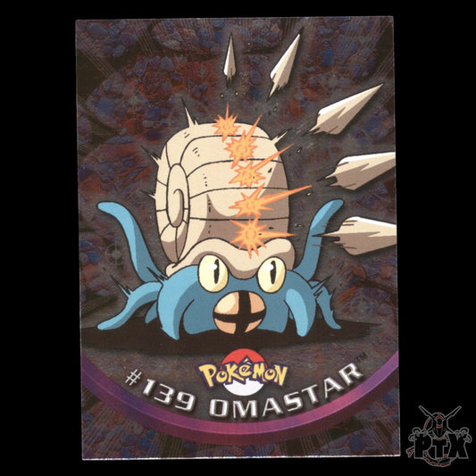 Topps Omastar #139 Foil Series 3 Pokemon 2000