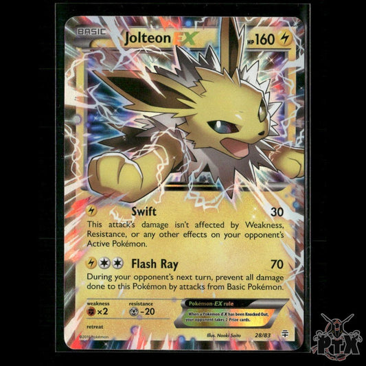 Jolteon EX 28/83 Generations NM Pokemon
