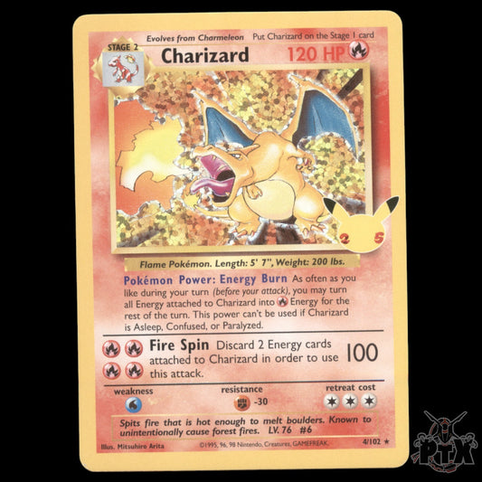 Charizard #4/102 Celebrations NM/Near Mint Pokemon 2021