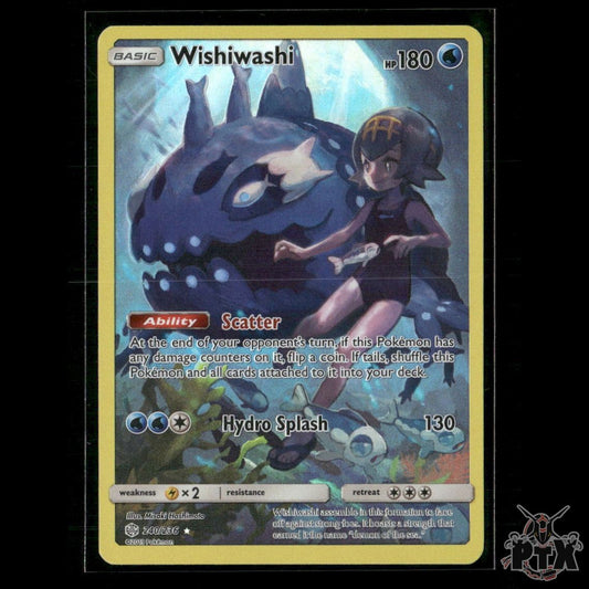 Wishiwashi (Secret) 240/236 SM - Cosmic Eclipse NM Pokemon