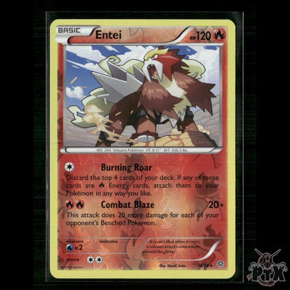 Entei 14/98 XY - Ancient Origins NM Pokemon