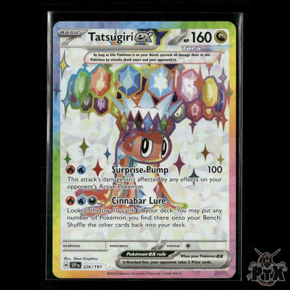 Tatsugiri ex 226/191 SV08: Surging Sparks NM Pokemon