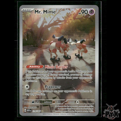 Mr. Mime 179/165 SV: Scarlet & Violet 151 NM Pokemon
