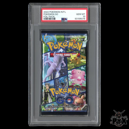 Pokemon GO PSA 10 Booster Pack Pokemon 2022