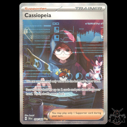 Cassiopeia #094/064 Shrouded Fable NM/Near Mint Pokemon 2024