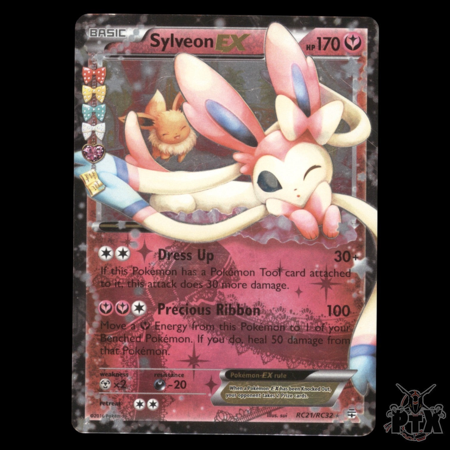 Sylveon EX #RC21/RC32 Generations LP/Lightly Played Pokemon 2016