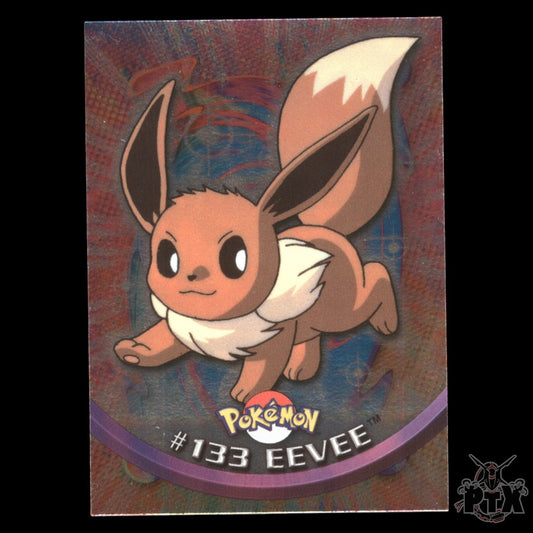 Topps Eevee #133 Foil Series 3 Pokemon 2000