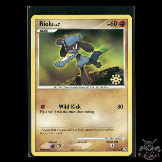 Riolu 61/130 Countdown Calendar Promos MP Pokemon