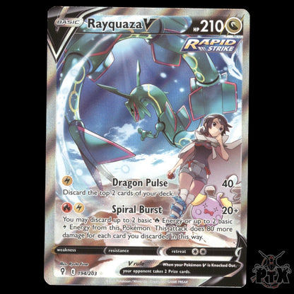 Rayquaza V #194/203 Evolving Skies NM/Near Mint 2021